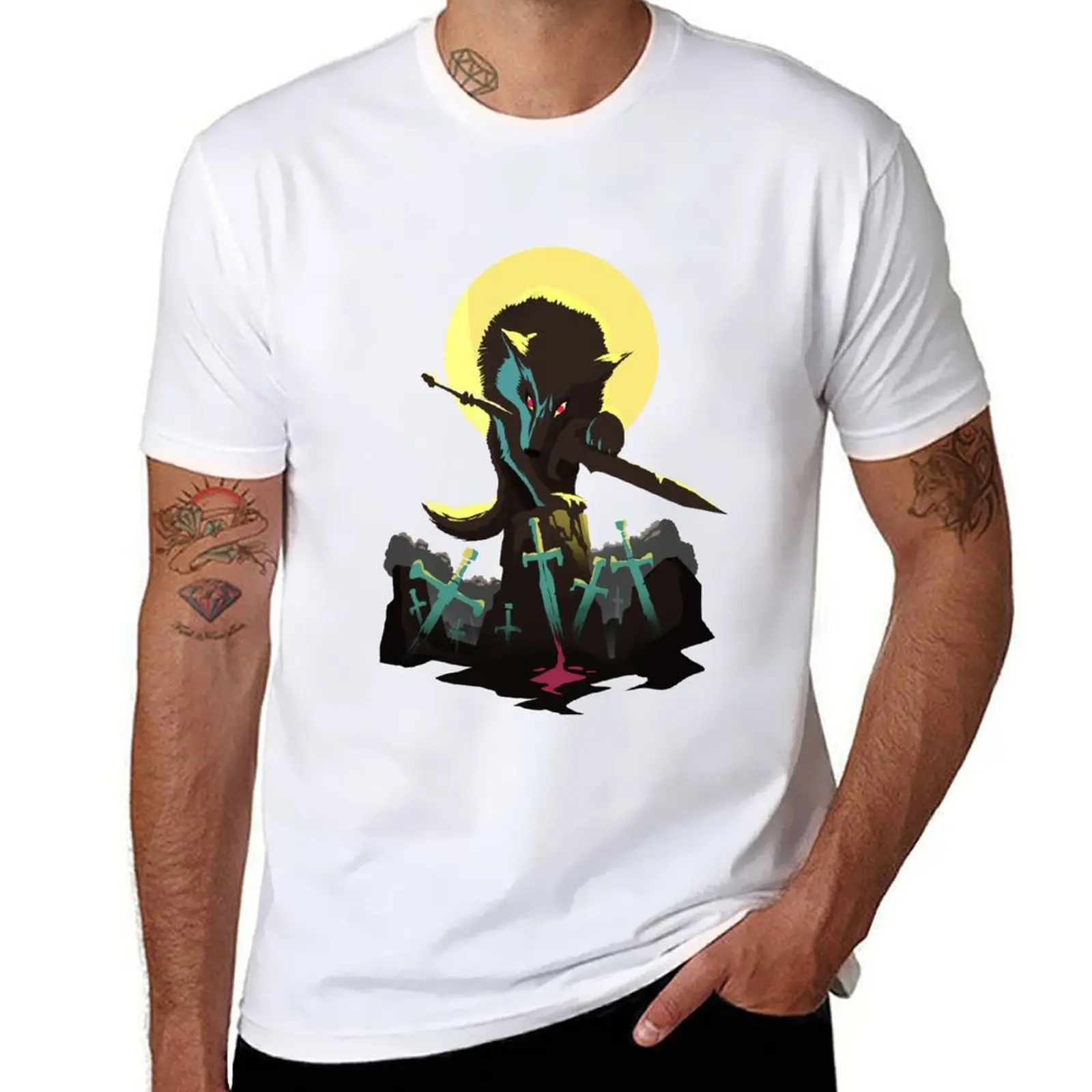 

Sif the Great Grey Wolf T-Shirt cotton t shirt man cotton t shirts high quality T-Shirt