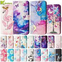 Flip Case For Honor 400 Lite Funda Cartoon Painted Pattern Wallet Cover for Honor 400 lite Honor400 400Lite Phone Cases Coque