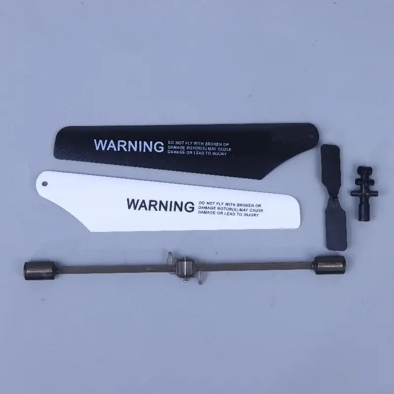 1 Set RC Spare Parts For SYMA S39 Wind Leaf Fan Main Blade Props Connect Buckle Flybar Tail Blade R/C Helicopter Toy Model