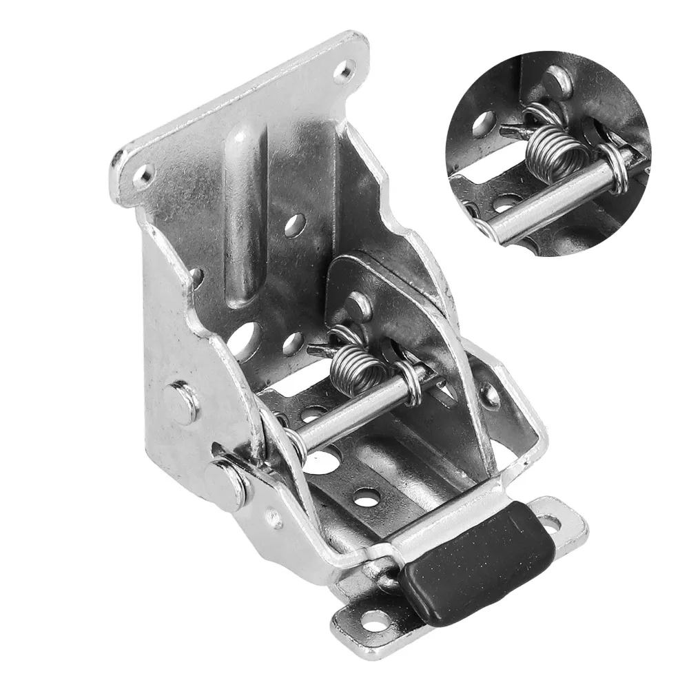 4pcs Heavy Duty Folding Table Leg Bracket Foldable Locking Self Locking Hinge Furniture Hardware Accessories For Tables