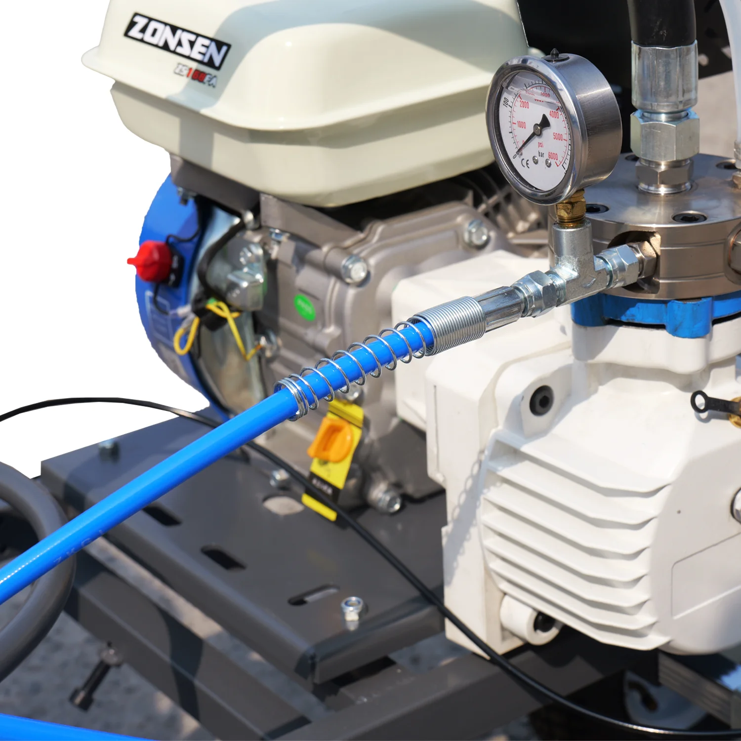 آلة وضع علامات خط الرش البارد للرصيف الخرساني الأسفلت عملية سهلة لبناء وصيانة الطرق #6