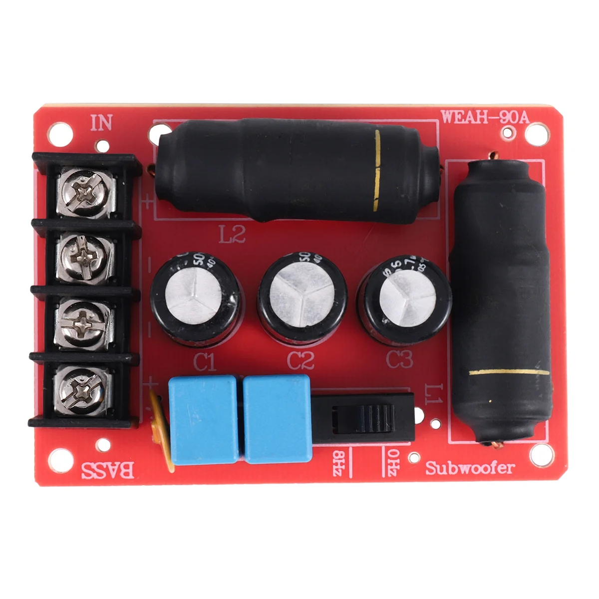 SMIEA Pure Bass ซับวูฟเฟอร์ Second-Order Crossover ลําโพงความถี่ DIY โฮมเธียเตอร์