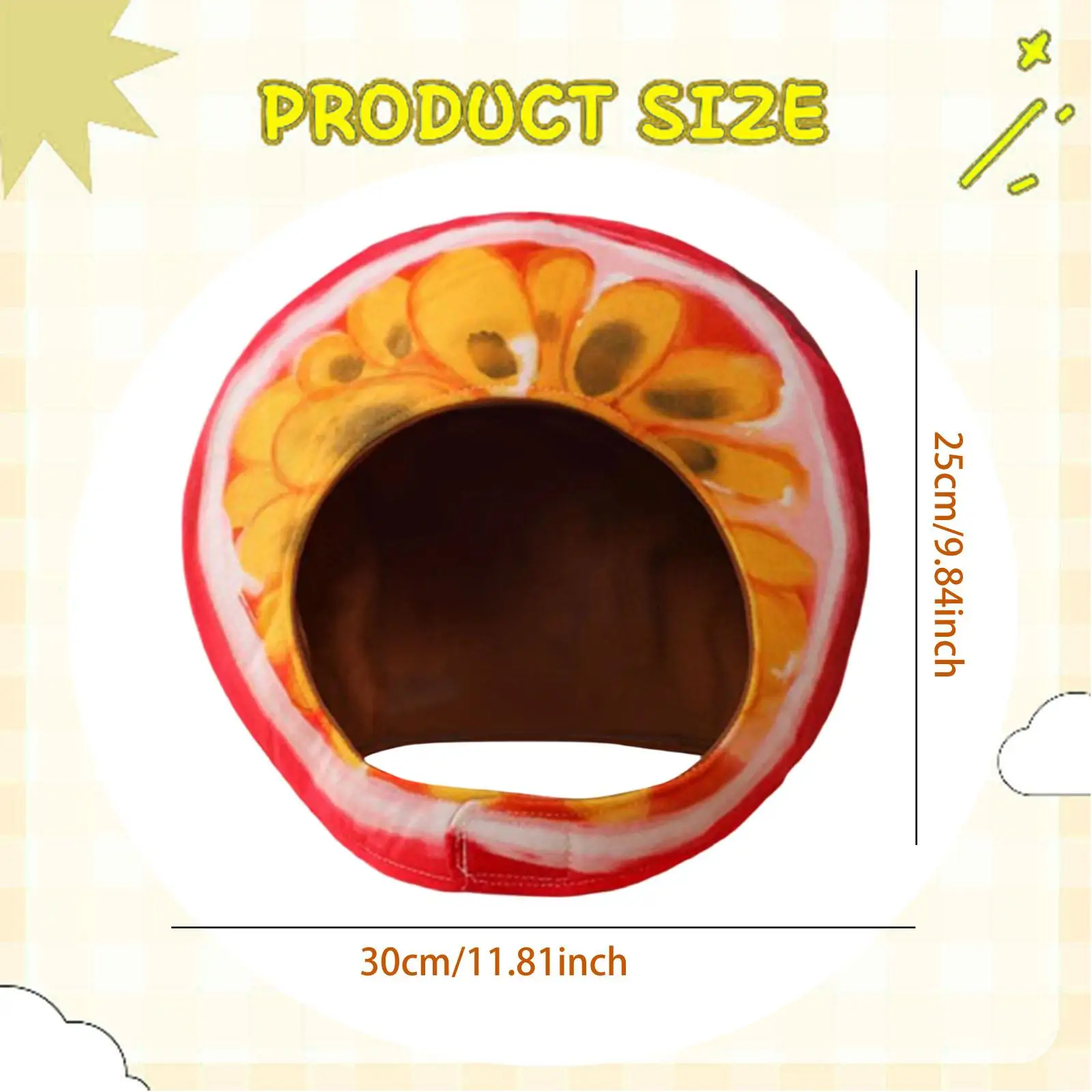 Cartoon Headgear Hat DIY Costume Hat for Stage Performances Night