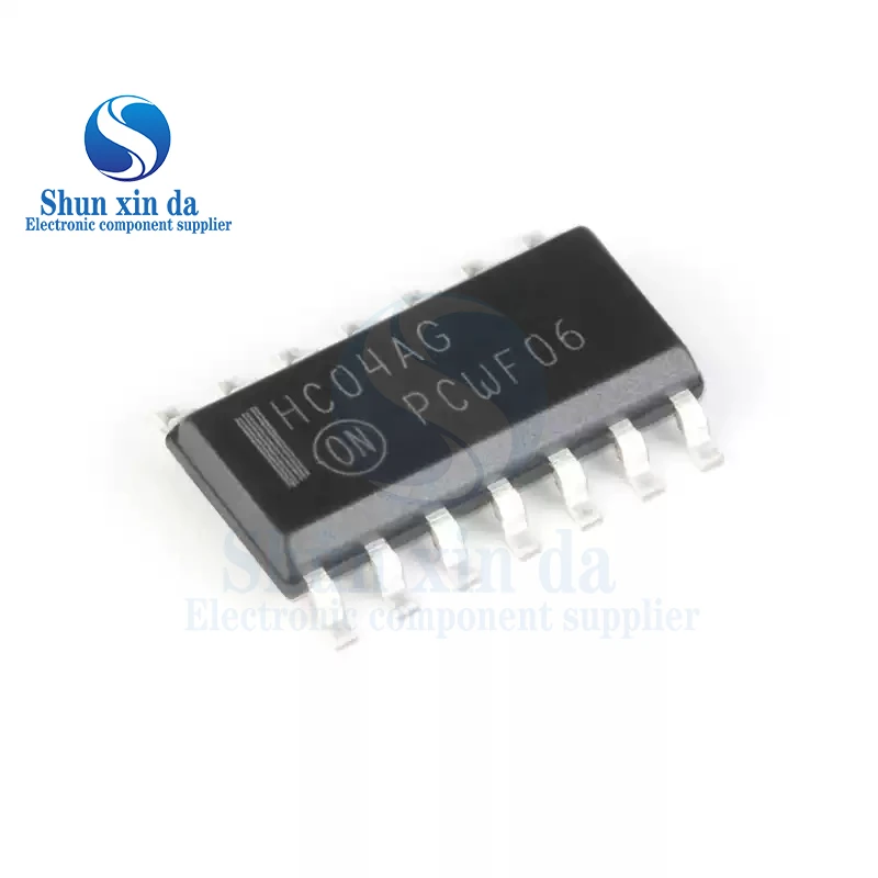 10PCS MC74HC04ADR2G HC04AG 74HC04 SOP-14 74HC04 SN74HC04DR 74HC04D SMD CMOS level Hex Inverters IC Chip