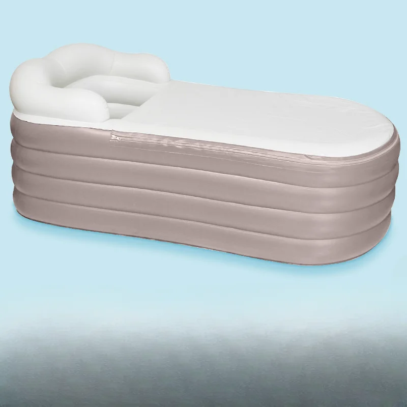 

Inflatable Bath Plastic Bathtubs for Adult Freestanding Bathtub Plastic Large Bucket Banheira Dobravel Household Opblaasbaar Bad