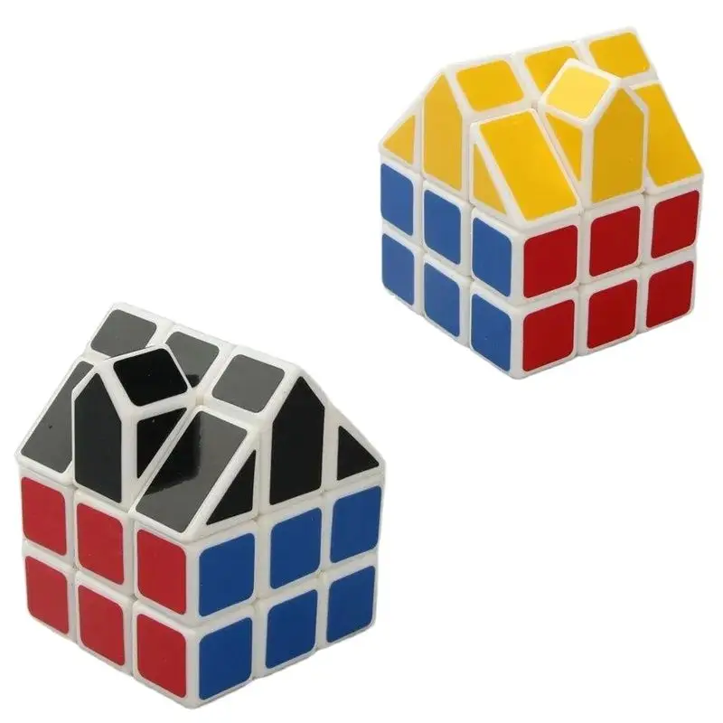 El más nuevo CubeTwist 3X3X3 Magic House I Cubo rompecabezas 3x3 Cubo mágico juego Cubing Twist colección juguetes educativos para niños