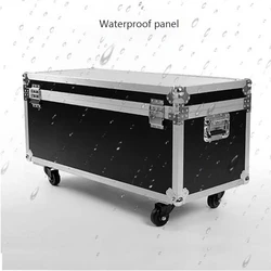 Waterproof Board Flightcase Wires Cables Trunk Stage Equipment Aluminum Flight Case Flycase Customized Flightcase with Wheels