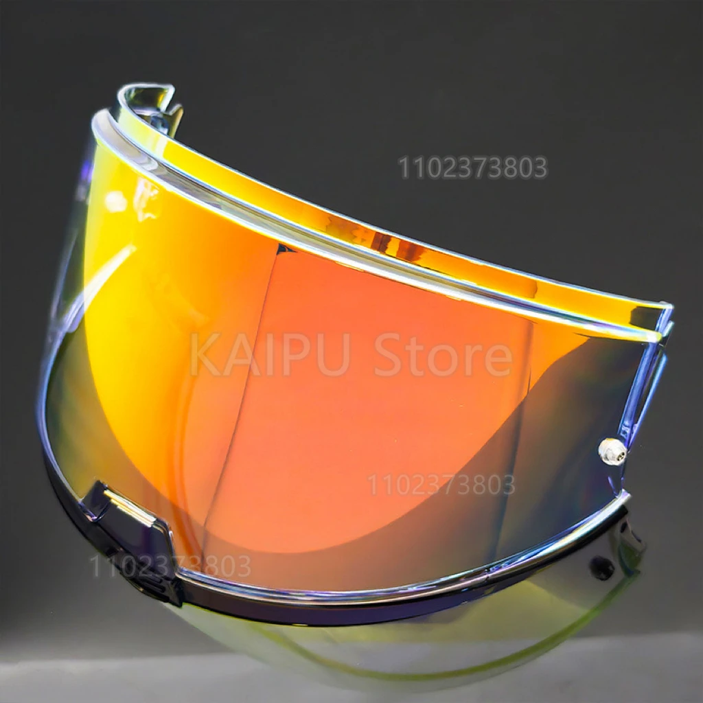 مناسبة لخوذة LS2 ff906 قابلة للطي بعدسة خوذة مطلية بالكهرباء ليلاً ونهارًا عالمية مضادة للضباب ومرآة ظلة ملحقات الدراجات النارية