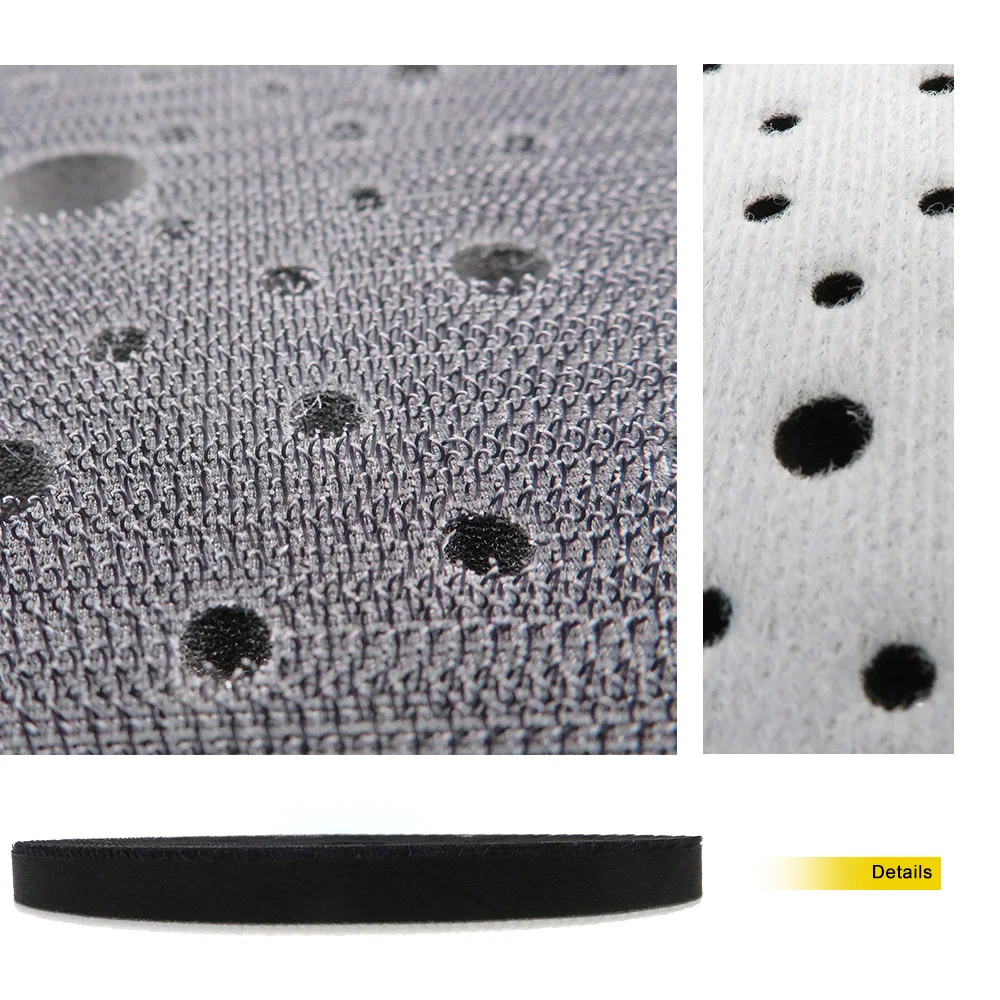 Imagem -06 - Almofada de Almofada para Suporte Disco de Lixamento Macio Gancho e Loop 150 mm Pcs