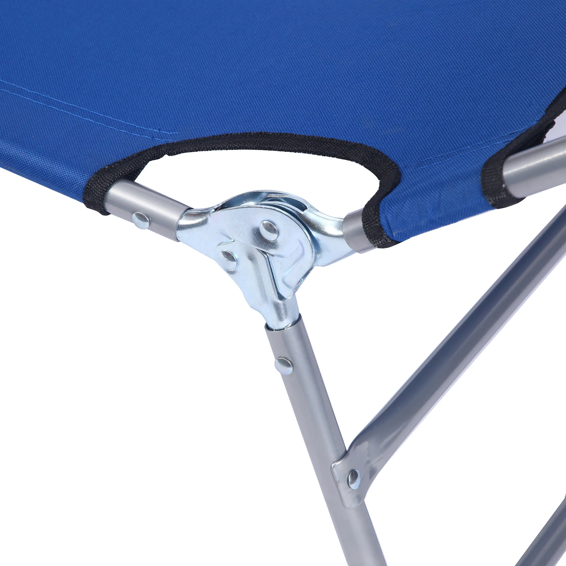 Multi-Functional Outdoor Three-Fold Massage Recliner for Balcony Leisure Courtyard Relaxation Sunbathing Adjustable Sunshade