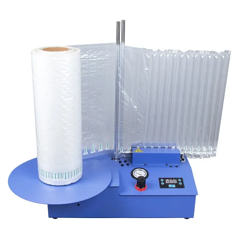 New Small Bubble Column Air Column Bag Coil Inflator Automatic Universal Milk Powder Red Wine Airbag Shockproof Packaging Inflat