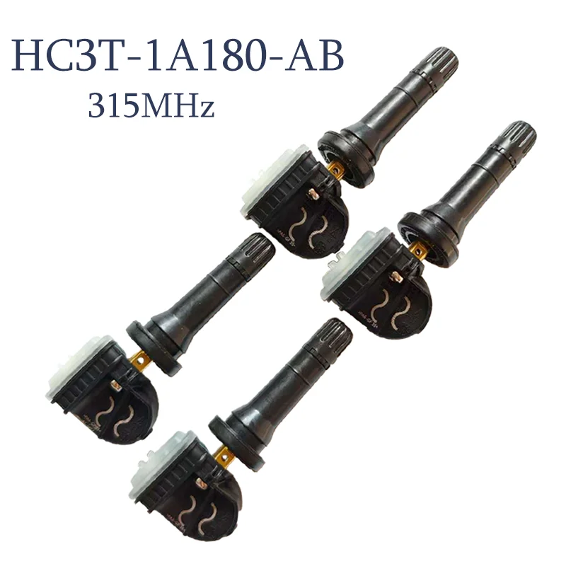 4PCS HC3T-1A180-AB 315MHZ Tire Pressure Sensor For Ford Fusion Ecosport Edge Explorer Fusion Transit Car TPMS F2GT-1A180-AB