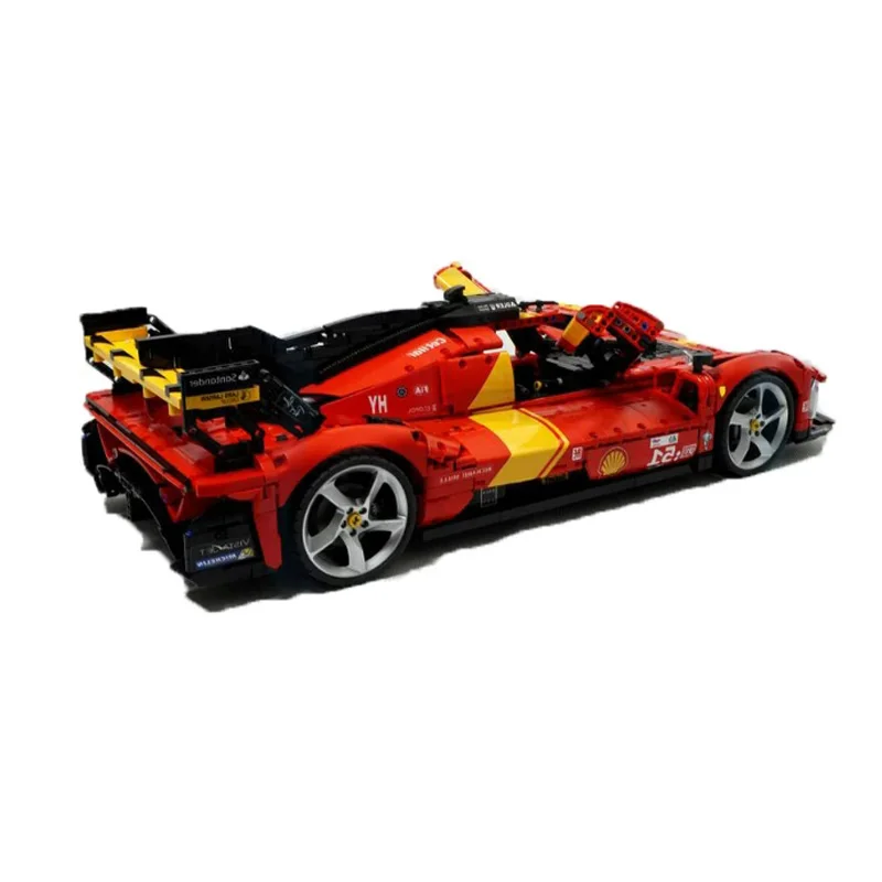 Nieuwe MOC-152808 Super Sportwagen Model Zelfsluitende Bouwsteen Model Gebouw Puzzel Verjaardag Kerst Speelgoed Cadeau Ornamenten