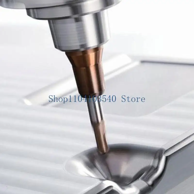 02DC Rainbows Finish Milling Router Bit Three Flute Design For Wood Carving Projects