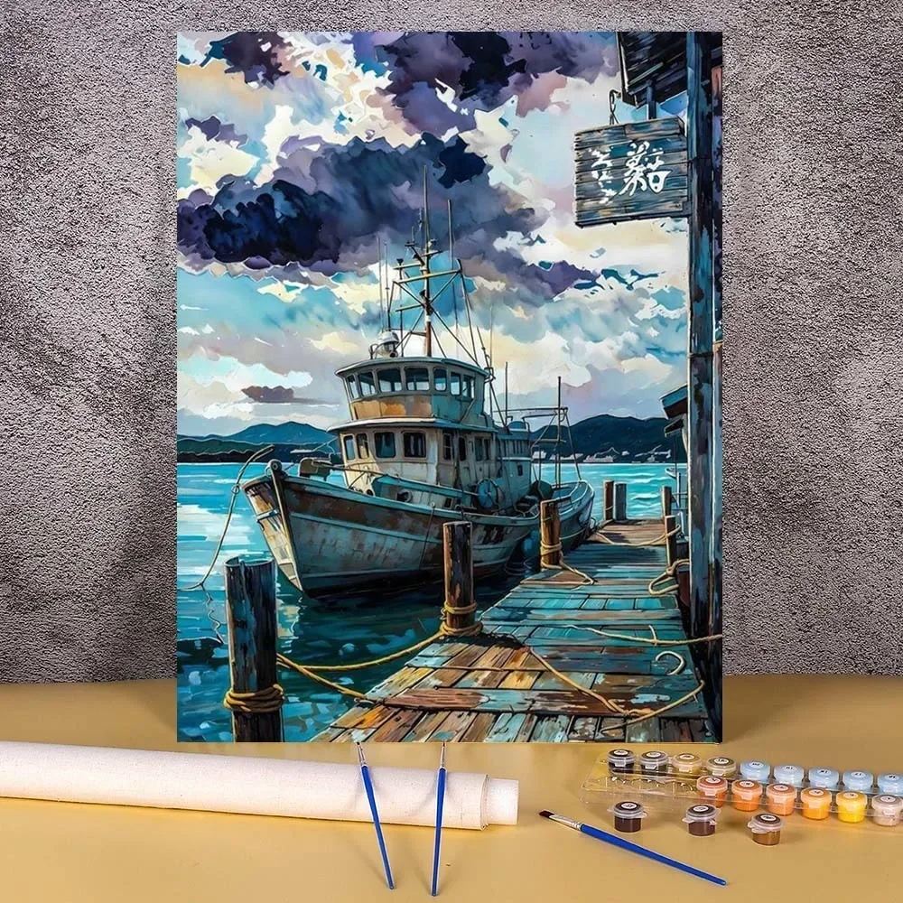 Diy Oil Painting By… - image