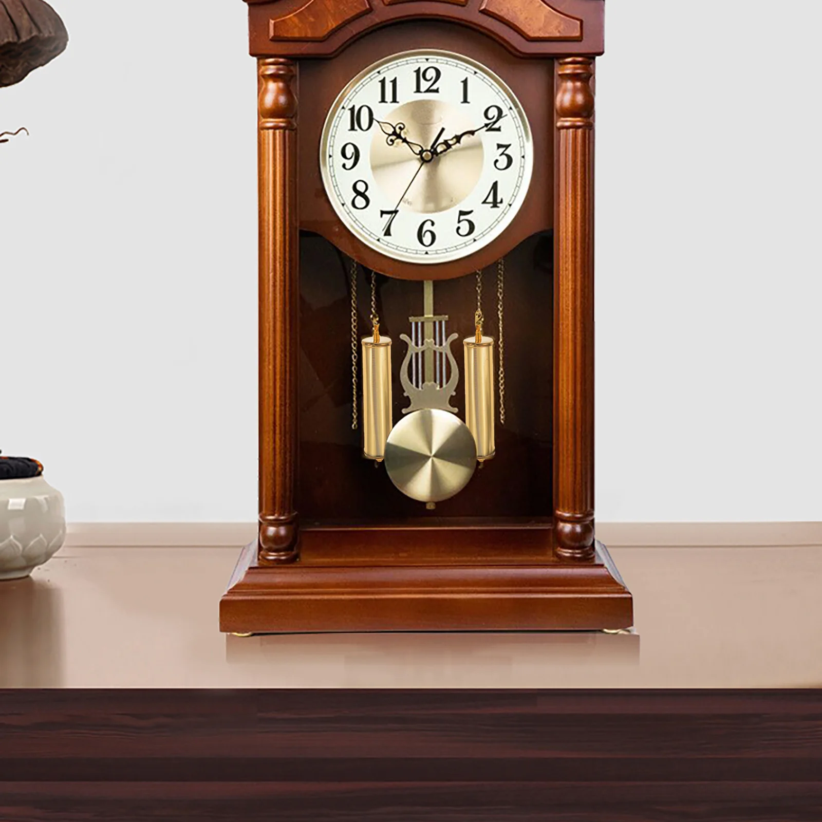 

1Set Hollow Metal Decorative Hammer Floor Clock Pendulum Weight Replacement Mechanical Clock Home Decor Clockmaking Pendulums