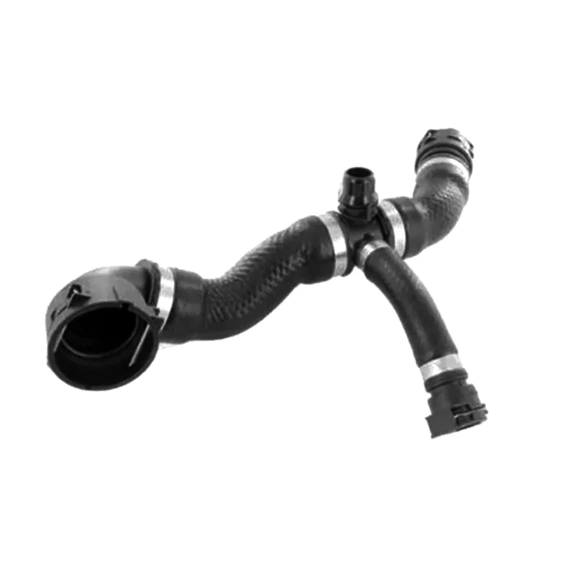 Radiator Hose For BMW E87 116I E81 E82 Engine Cooling System Pipe 17127566024 Automotive Supplies Black Rubber 1 Piece