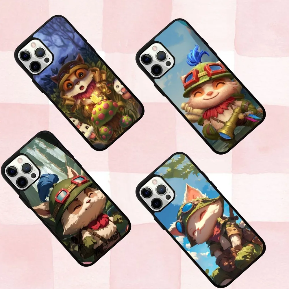 

T-Teemo-os Game L-LOLS Phone Case For IPhone 16,se4,15,Pro,Max,Case 14,Plus,13,12,11 Magesafe Magnetic Wireless Charge Cover