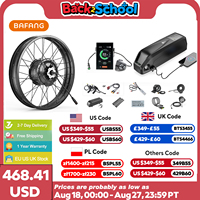 Bafang Rear Hub Motor 48V 1000W G062.1000 DC Electric Bike Conversion Kit With Disc Brake For 20/26 inch Fat Bike Electronic Kit