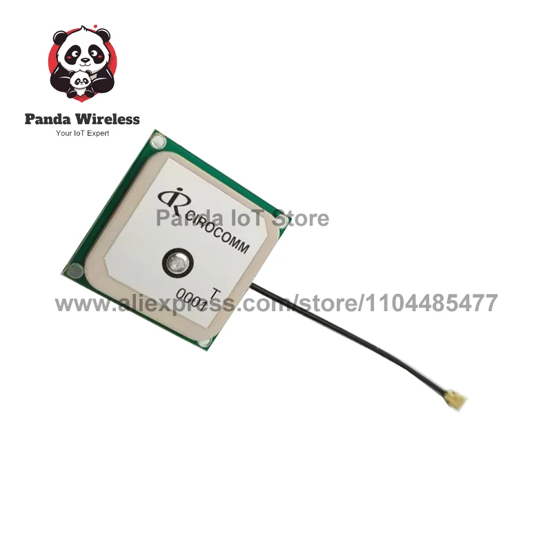 1PC 30dbi GPS BD Active Ceramic Antenna 1568MHz UFL Interface CIROCOMM T0001 for UAV Aerial Positioning Navigation Module