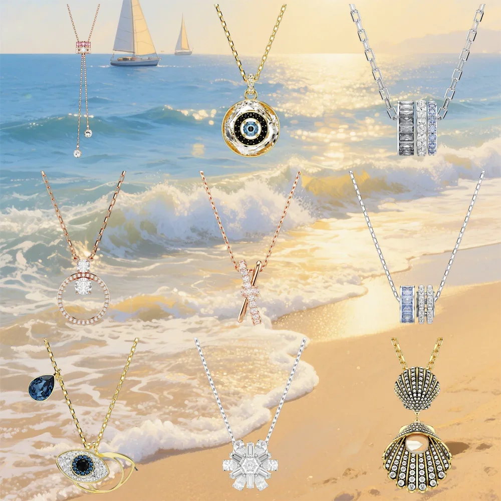 

The New Gemstone Necklace Is Luxurious and Versatile, Suitable for Girlfriends As Gifts with Many Options To Choose From