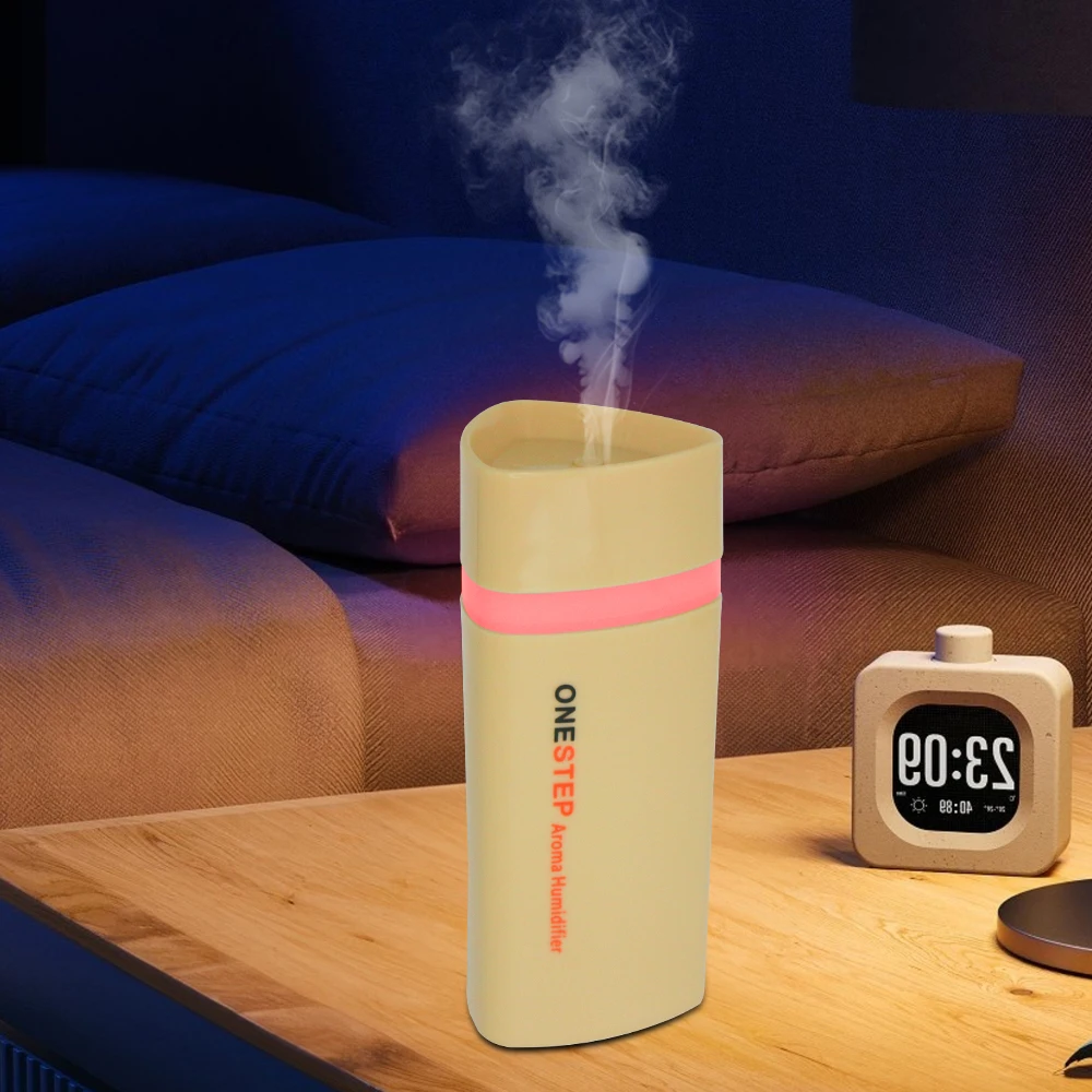 

Mini Humidifier with Auto Shutoff Silent Operation, Timer, USB Portable for Desk & Baby Room