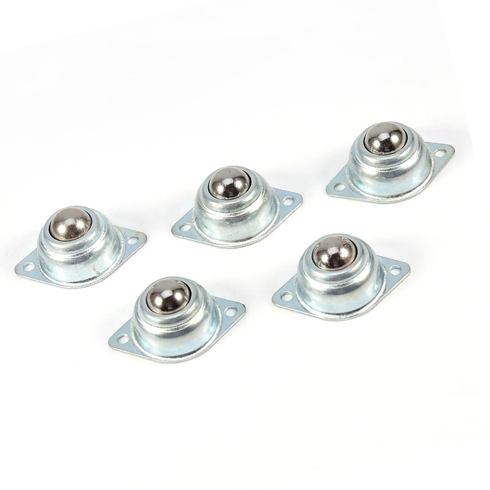 5 Pcs Metal Iron Steel Universal Transfer Bearing Ball Roller Mounted Ball 2 Holes Transfer,Bearing§,Universal,Ball§,Bearing,