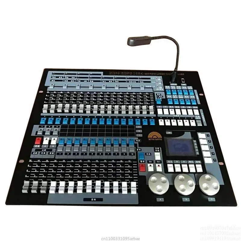 1024 DMX Console With Flight Case DJ Controller Suitable for Moving Head Light Par Light Series Stage Light Equipment