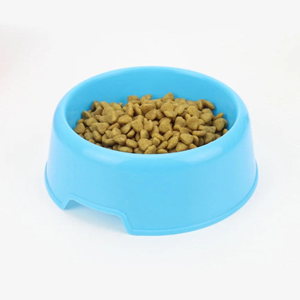 

2Pcs Non-Slip Pet Feeding Bowls Durable Lightweight Easy Clean Dog Cat Food Dish Premium Material Safe Household Use Blue