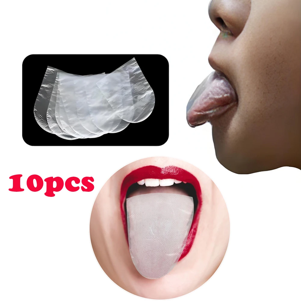 

10x Disposable Tongue Covers Medicinal Oral Care Protectors Block Bitter Taste Avoidance Cover for Adults or Children