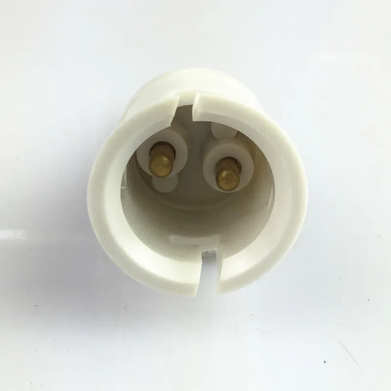 White E14 to B22 Led Light Lamp Holder Converter Screw Bulb Socket Adapter LED Saving Light Lamp Bases