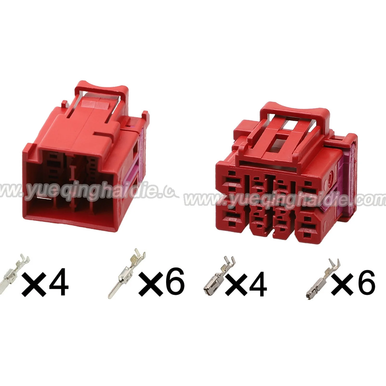 10PIN Connector Unsealed 1.5mm 3.5mm Series Male Female Connectors  Wiring Harness 4F0937743B 4F0937733B  For VW Audi