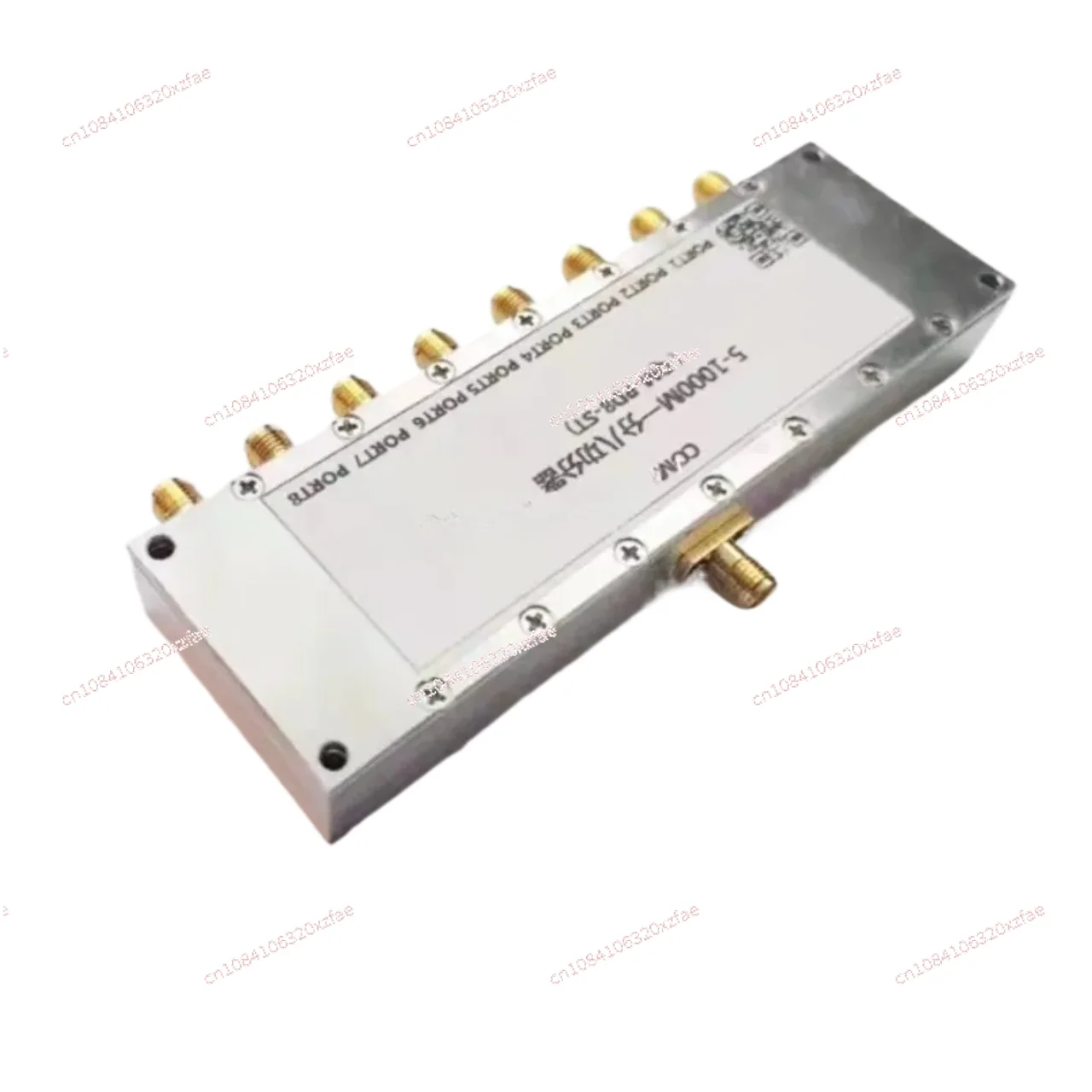 For UHF VHF 433M 315M 915M FM Ham Radio Amplifier 5MHZ-1000Mhz Power Divider RF Power Splitter 1 To 8 Power Divider Combiner