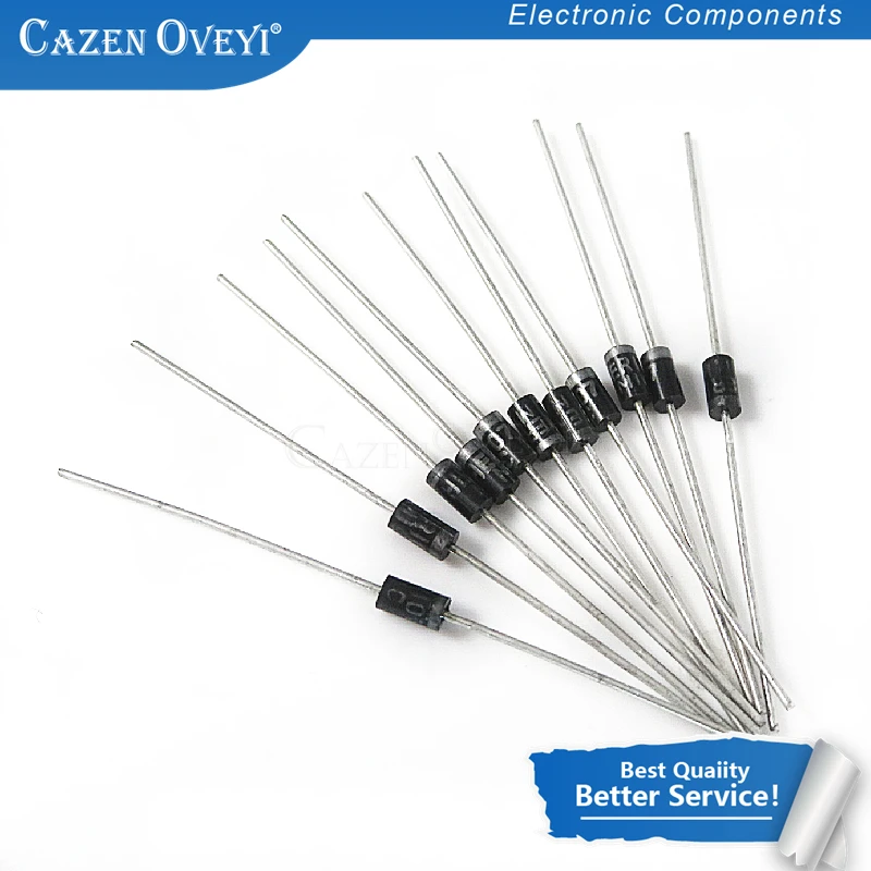 100pcs/lot Rectifier Diode 1A 800V DO-41 HER107 In Stock
