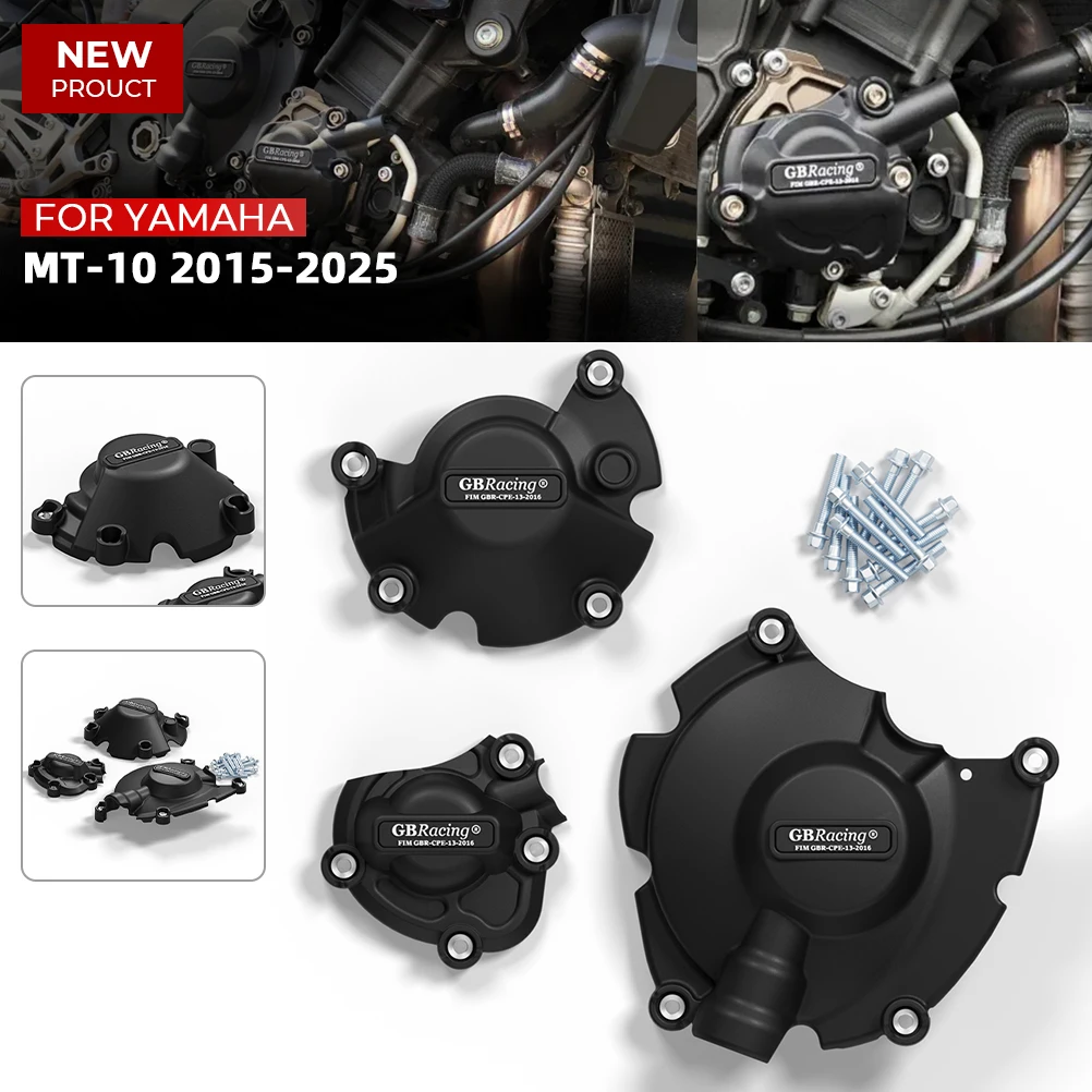 

GBRacing Quality Parts Engine Crash Cover For YAMAHA MT-10 2015-2025 Protection Case Set