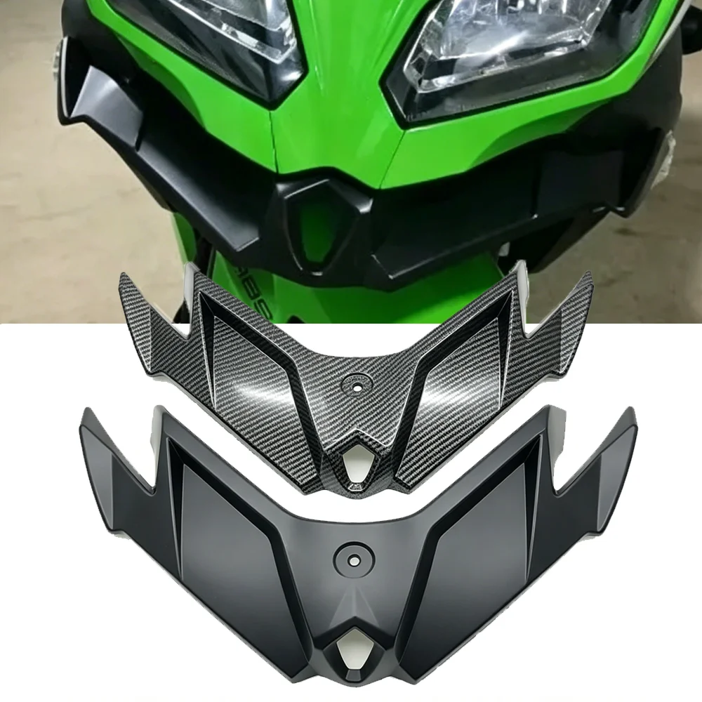 For Kawasaki Ninja 300 Ninja 250 NINJA300/250 2013-2017 Motorcycle Front Beak Fairing Aerodynamic Winglet Lower Cover Protection