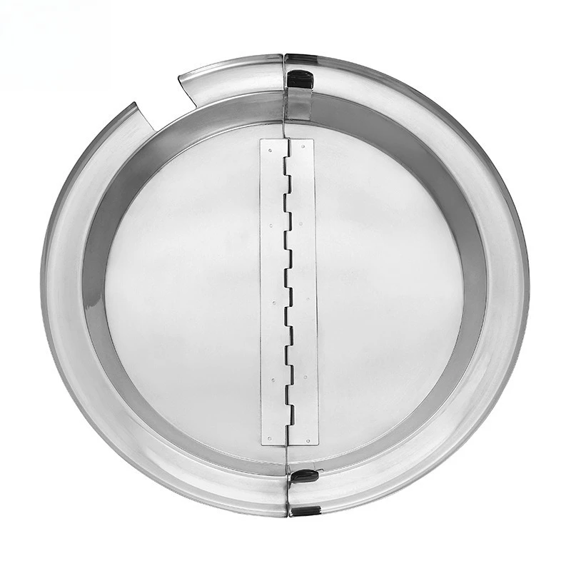 Commercial Kitchen Accessory, 11Qt Notch Hinged Inset Lid for Hotel Food Container