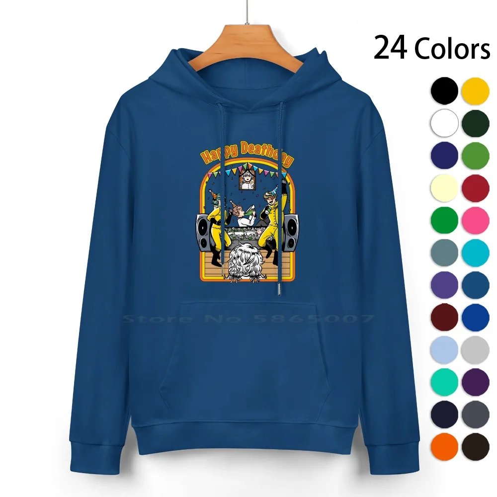 Hello Charlotte : Happy Deathday Pure Cotton Hoodie Sweater 24 Colors Hello Charlotte Etherane Q84 Bennett Florence Felix