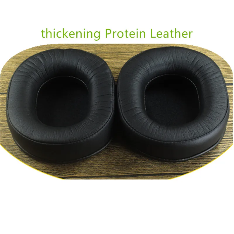 Cuscinetti per le orecchie in Gel di raffreddamento Cover per ATH-M20 M30 M40 M50 M50X M70X sostituzione delle cuffie 1 paio di auricolari in tessuto di velluto in pelle proteica