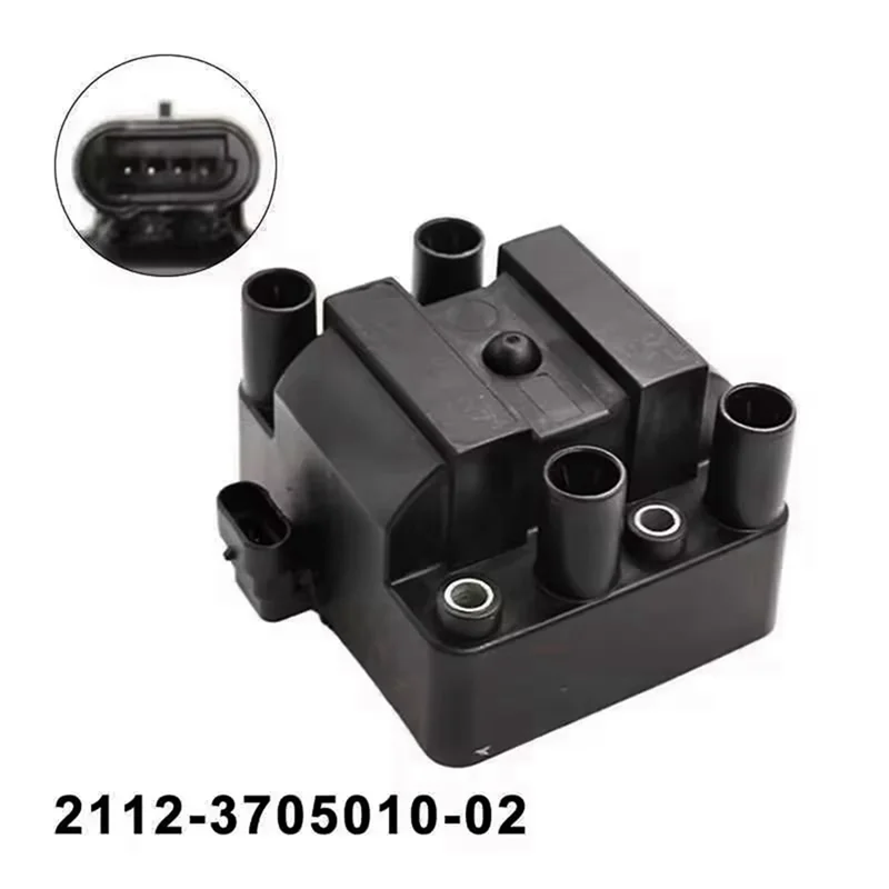 

New High Quality Ignition Coil 2112-3705010-02 2112370501002 2112 3705010 02 For Lada Auto Parts-A54R