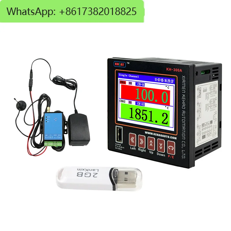 Industrial Universal/RS485 Input Multi Channel Digital Color Chart Paperless Recorder paper Temperature Recorder