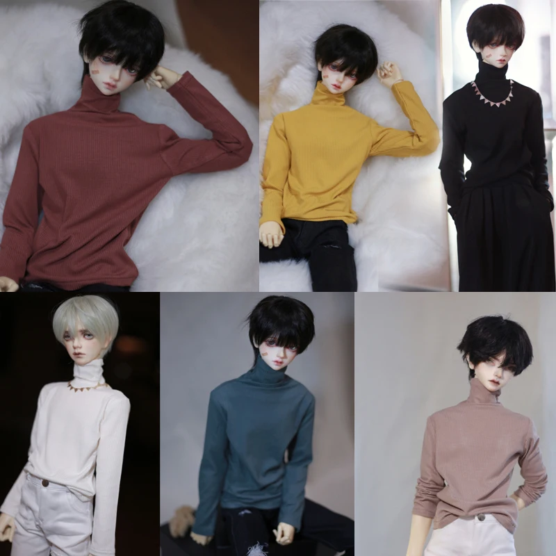 D04-B002 children handmade toy 1/3 1/4 ID75 Uncle Doll BJD/SD  doll Accessories striped high neck leggings 1pcs