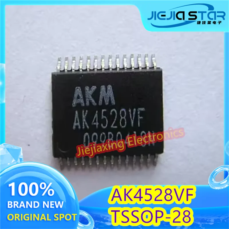 ชิป IC ตัวแปลงสัญญาณเสียง TSSOP28 AK4528 AK4528VF (1/2ชิ้น) ใหม่เอี่ยม100% อิเล็กทรอนิกส์ของแท้