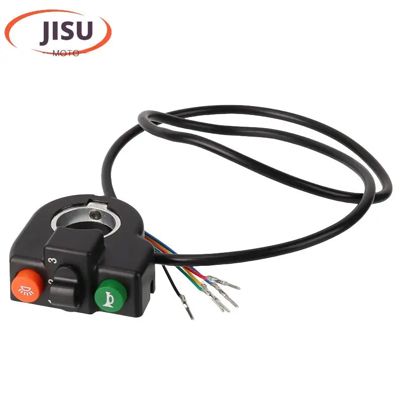 Three in one combination switch, headlight horn turn, three gear switch suitable for simple scooter and bicycle accessories