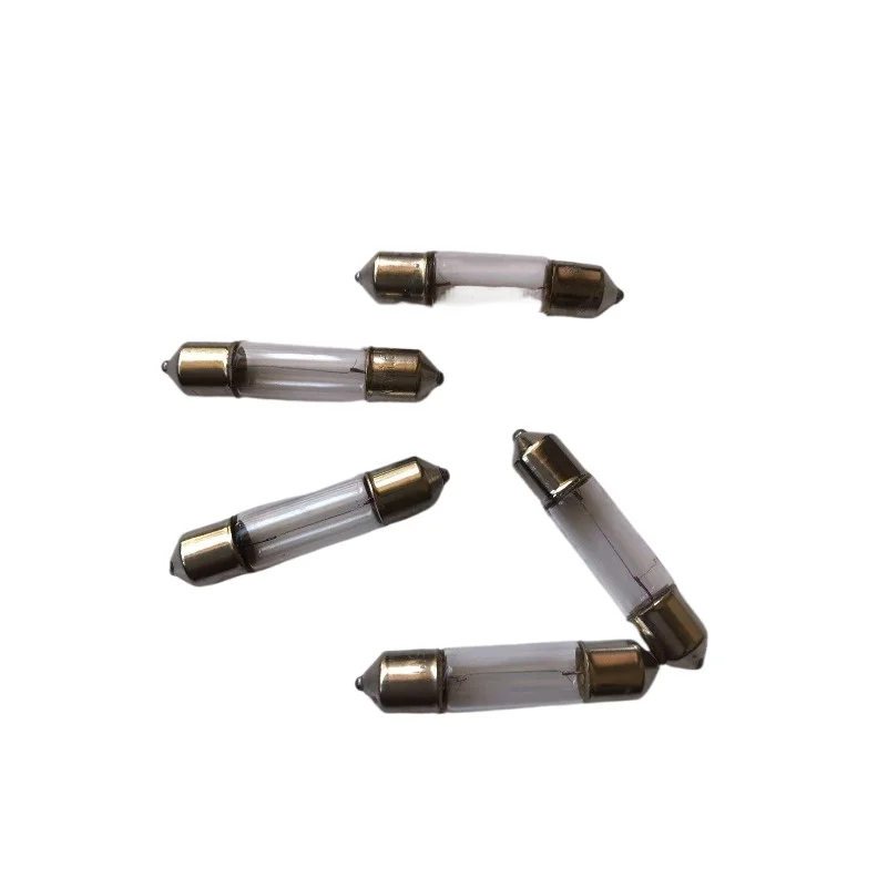 

6V1.5W 31x6MM Tungsten Wire Horizontal Rice Bulb, Glow Bulb, Instrument Backlight Bulb, Brand New