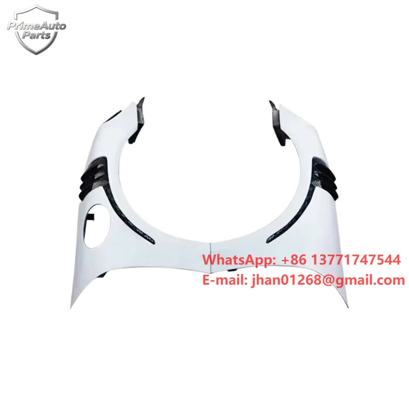 New Carbon Fiber Intake Grille Front Bumper Fender Air Vent Condition New for PAG  718 RS 718 982 Cayman Boxster RS