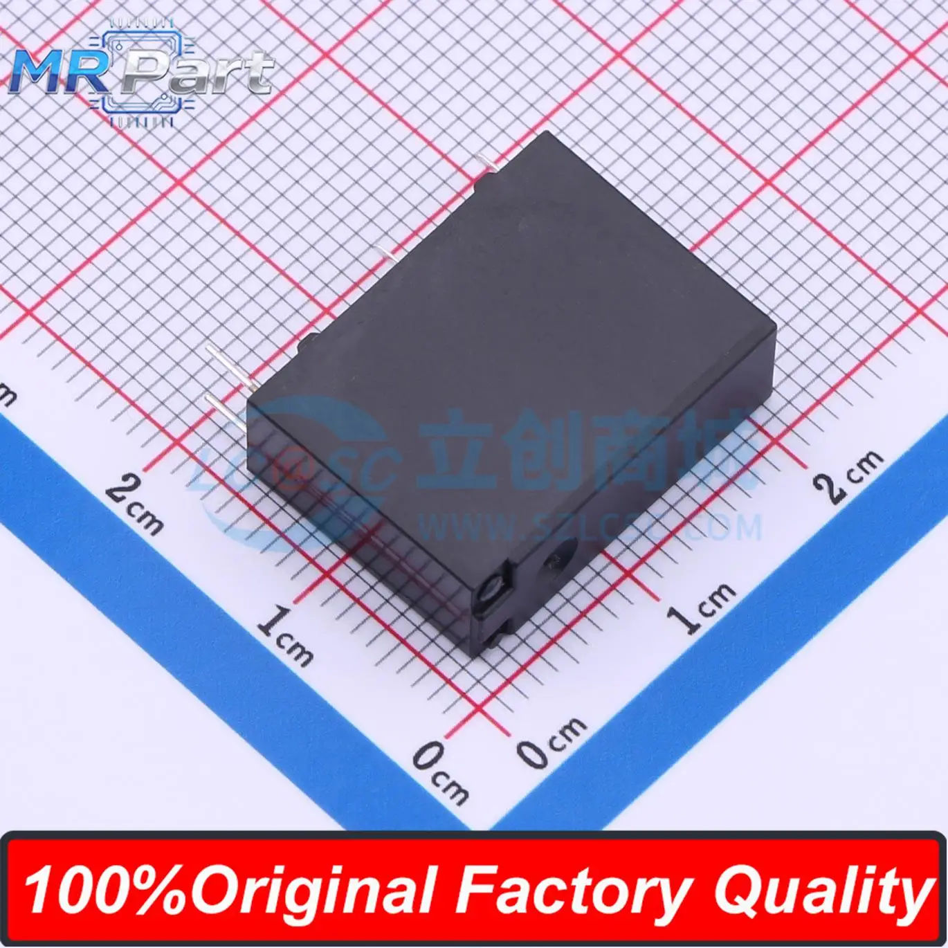 5 Pieces HF46F/24-HS1T 24VDC 5A 250VAC Ultra-small Medium Power Relay 4 Pins