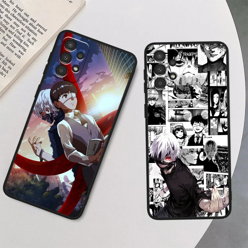 T-tokyo G-ghoul Cool Anime For Samsung A90 A80 A70S A60 A50S A40 A30S A20E A20S A10S Silicone Black Phone Case