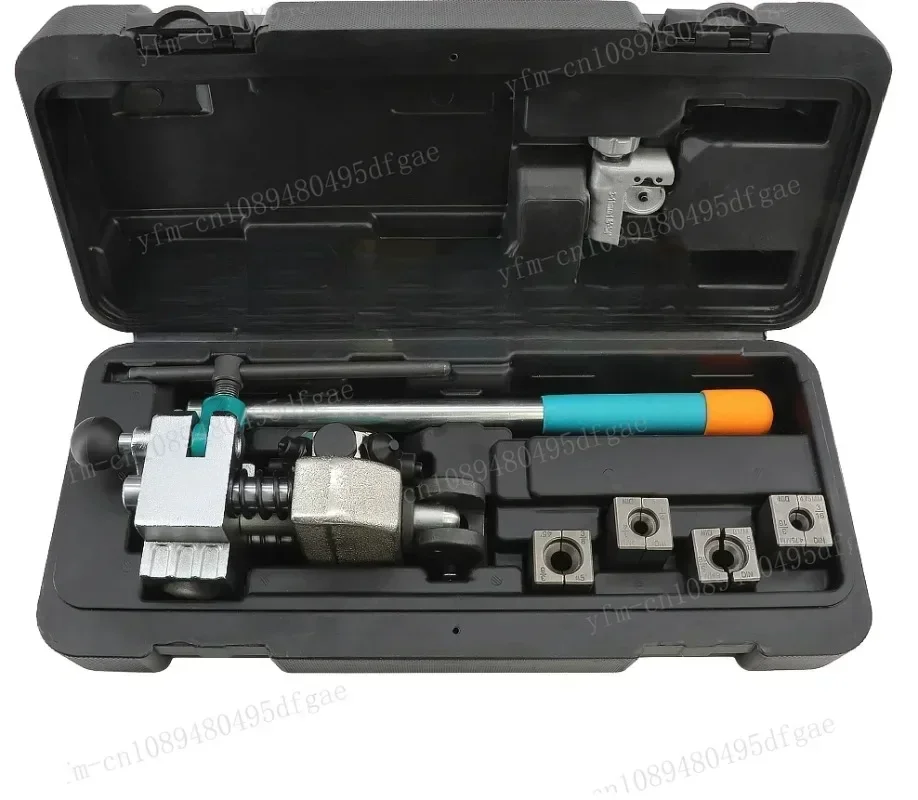 45 Degree Professional Brake Line Flaring Tool Kit for Single, Bubble, and Double Flares, 3/16