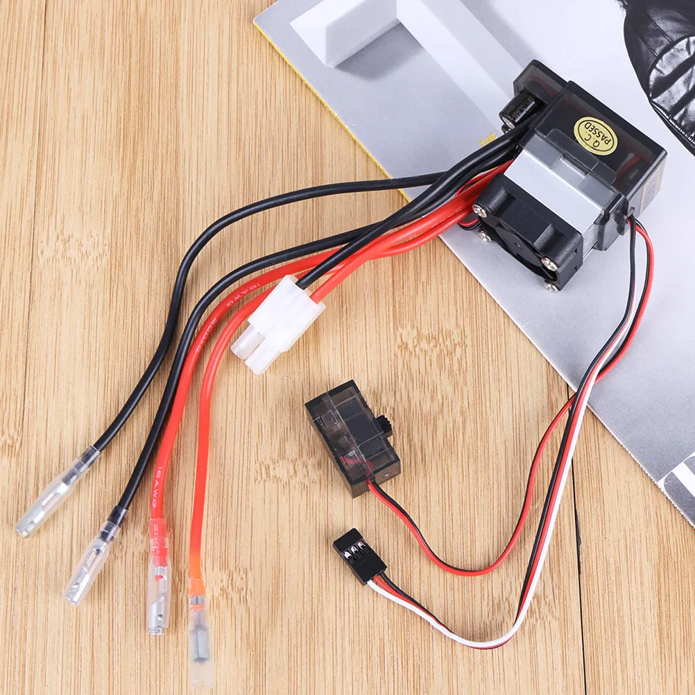 

320a Bidirectional Waterproof Brushed Esc Compact Design Electric Controller for Rc Car Truck Boat Controller Brushed Esc